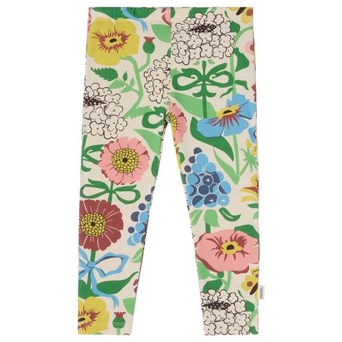 Se Kuling GOTS Serrai Leggings Astrid Wilson | Hvid | 98/104 cm ved Babyshop