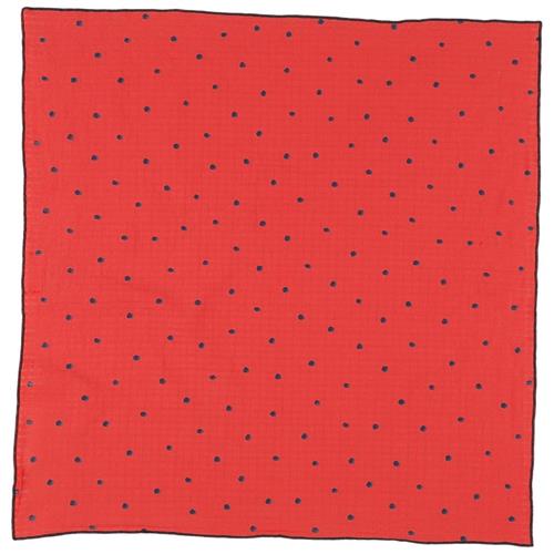 Se Cozmo Polkaprikmønstret Bandana Pink Ruby | Rød | 0 ved Babyshop