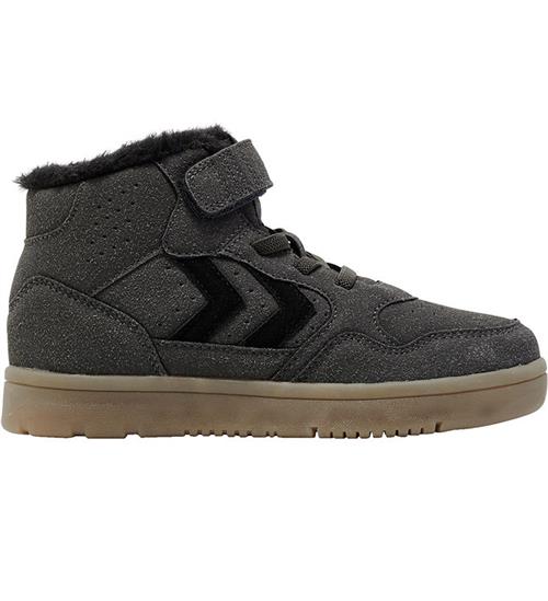 Se Hummel Hummel Vinterstøvler - Camden Winter High JR - Asphalt ved KidsWorld