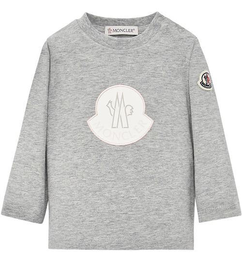 Se Moncler Bluse - GrÃ¥meleret ved KidsWorld