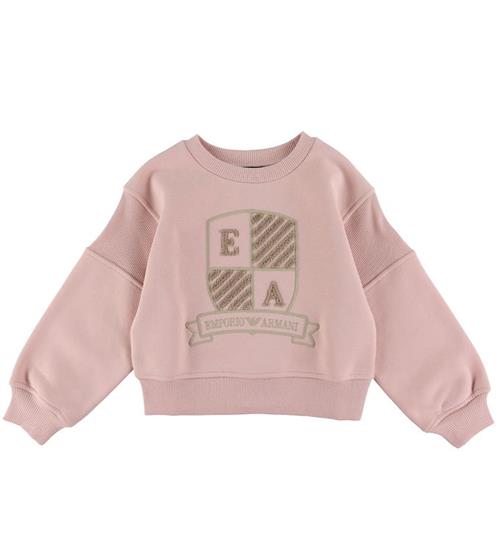 Emporio Armani Emporio Armani Sweatshirt - Rose Smoke m. Beige