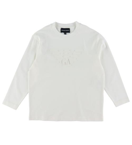 Se Emporio Armani Bluse - Hvid m. Logo ved KidsWorld