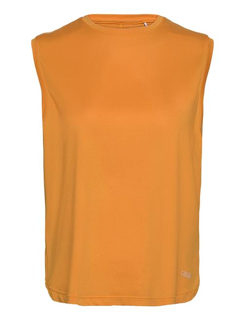 Casall Laser Mesh Muscle Tank Casall Yellow