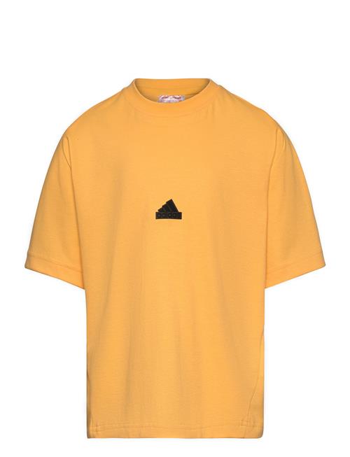 Se adidas Performance Z.n.e. T-Shirt Kids Adidas Performance Yellow ved Booztlet