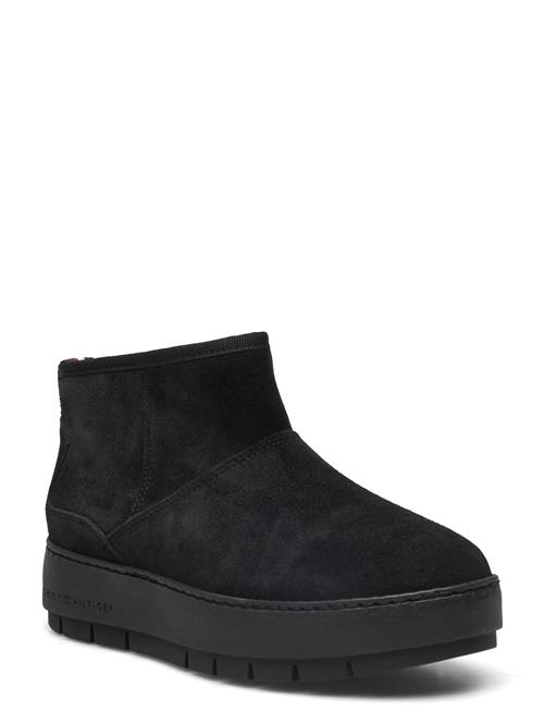 Se Tommy Hilfiger Cool Suede Snowboot Tommy Hilfiger Black ved Booztlet