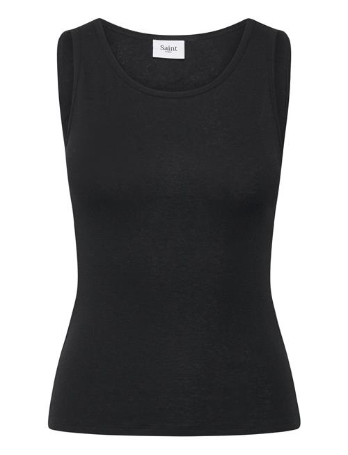 Garimasz Wool Tank Top Saint Tropez Black