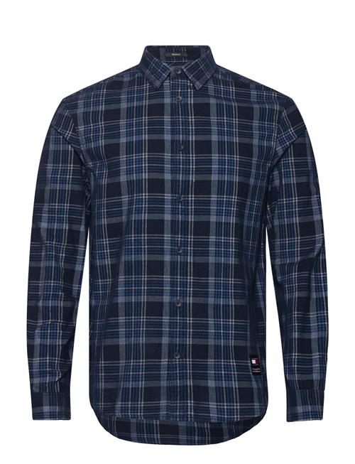 Tjm Reg Check Cord Shirt Tommy Jeans Navy