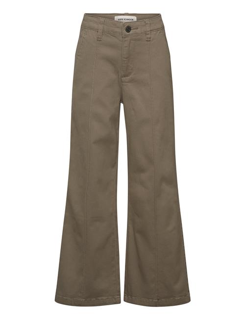 Izzasy Mid Waist Trousers Sofie Schnoor Young Khaki