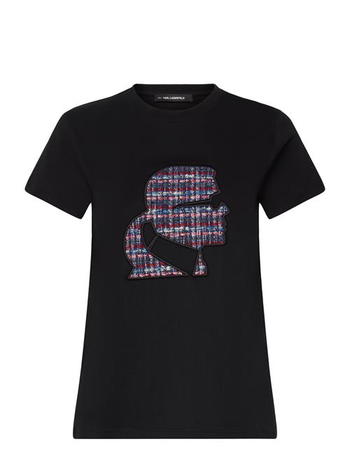 Boucle Profile T-Shirt Karl Lagerfeld Black