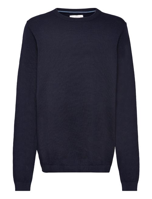 Knit Cotton Sweater Mango Navy