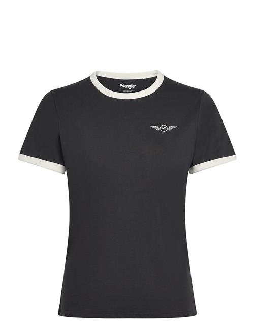 Ringer Tee Wrangler Black