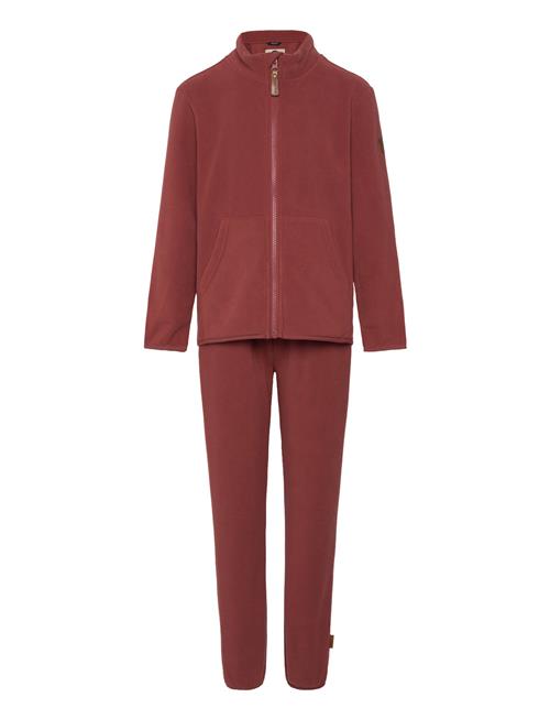 Fleece Set Mikk-line Brown