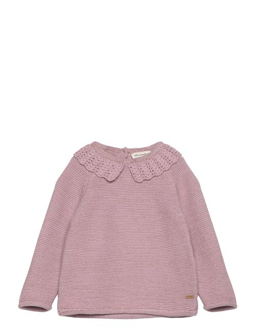 Minymo Pullover Knit Minymo Pink