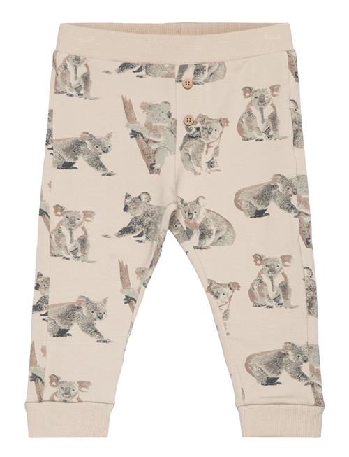 Minymo Pants Aop Sweat Minymo Beige