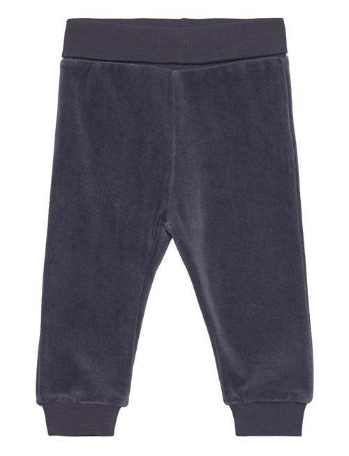 Fixoni Pants Velour Fixoni Blue