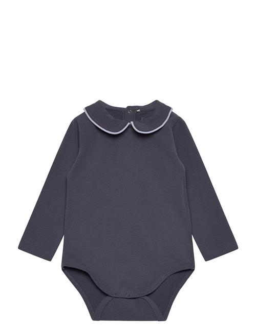 Body Ls W. Collar Fixoni Navy