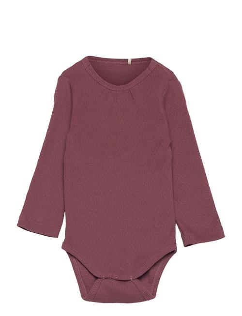 Fixoni Body Ls Rib Fixoni Burgundy