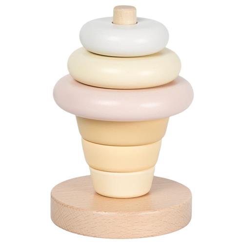 Se Stoy Ice Cream Stak Legetøj | Lyserød | 0-3 ved Babyshop