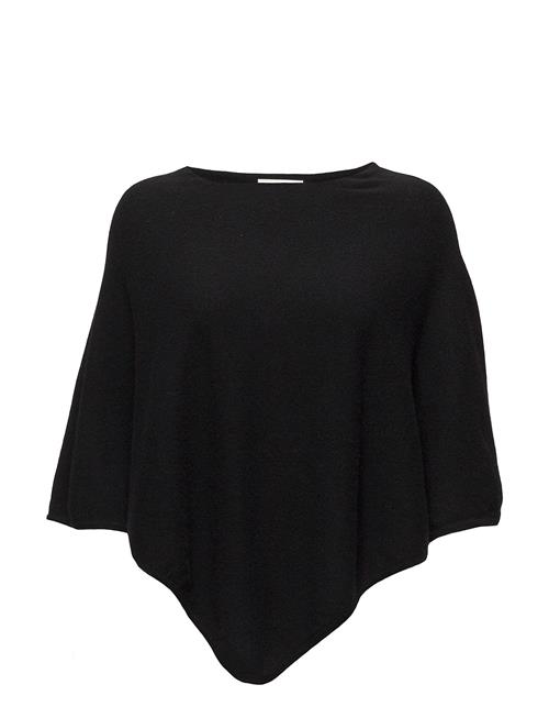 Se Davida Cashmere Triangle Poncho Davida Cashmere Black ved Booztlet