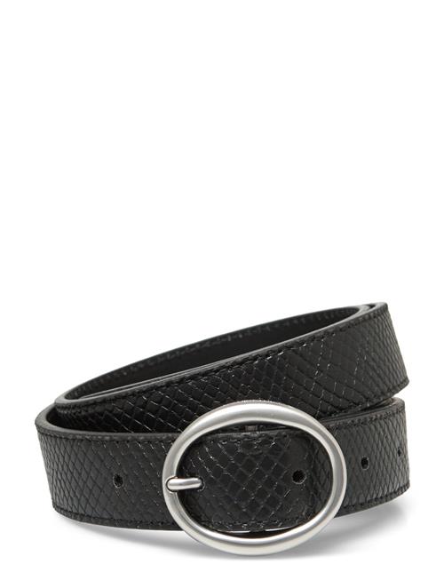 Calvin Klein Classic Round Lthr Belt 25Mm Sn Calvin Klein Black