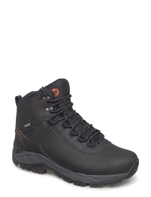 Se Merrell Men's Vego Mid Ltr Wp - Black Merrell Black ved Booztlet