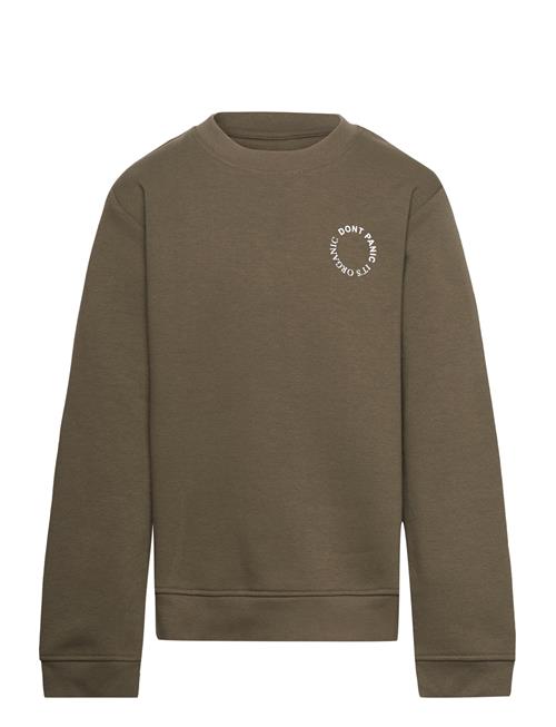 Kronstadt Lars Kids "It's Organic" Crew Sweat Kronstadt Khaki