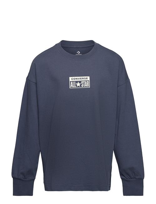 Helier Jersey Ls Converse Navy