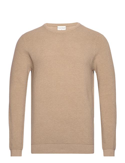 Se Bruun & Stengade Bs Moritz Regular Fit Knitwear Bruun & Stengade Beige ved Booztlet