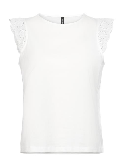 Vero Moda Vmemily Sl Gathering Top Jrs Noos Vero Moda White