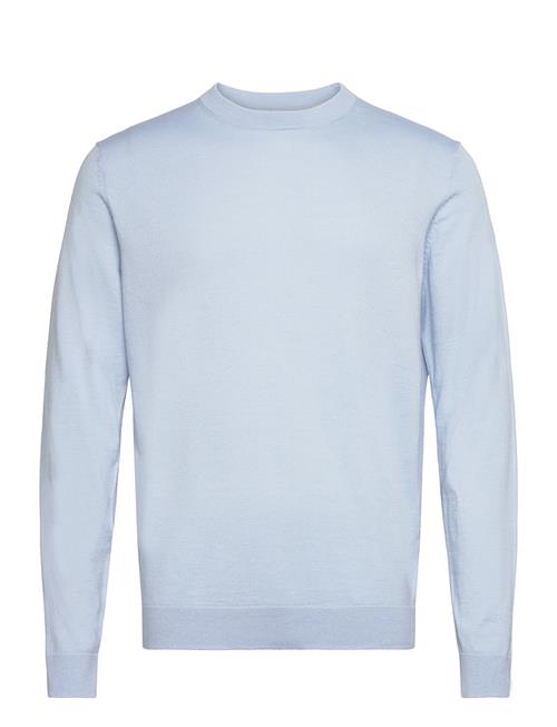 Selected Homme Slhtown Merino Coolmax Knit Crew Noos Selected Homme Blue