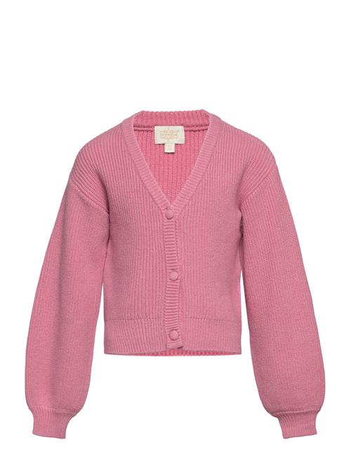 Creamie Cardigan Knit Creamie Pink