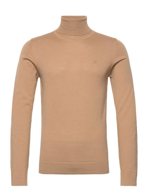 Se Lindbergh Merino Knit Roll-Neck Lindbergh Brown ved Booztlet