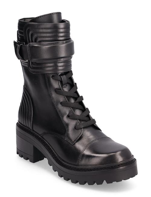 Se DKNY Basia - Combat Boot DKNY Black ved Booztlet