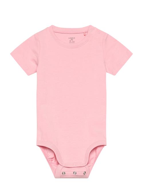 Lindex Body Basic Short Sleeve Lindex Pink