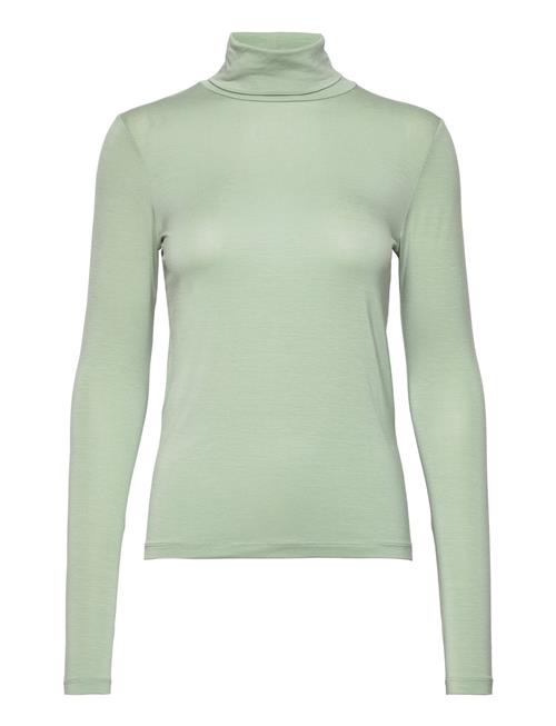 Se Basic Apparel Joline T-Neck Basic Apparel Green ved Booztlet