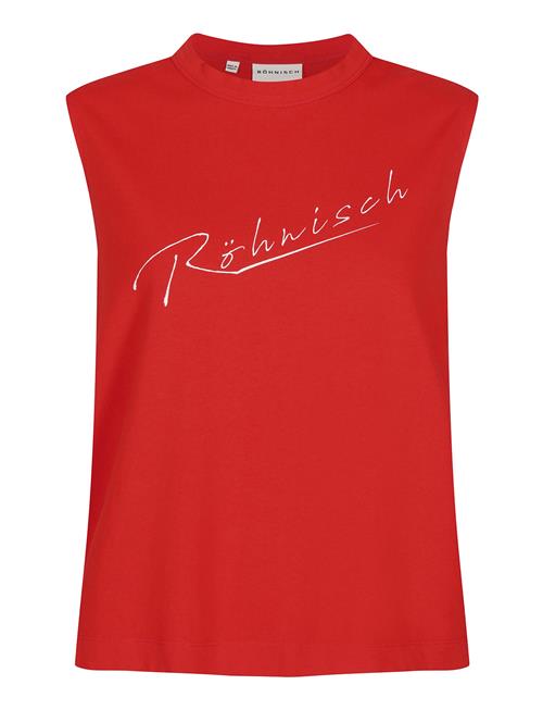 Se Röhnisch Cotton Retro Top Röhnisch Red ved Booztlet