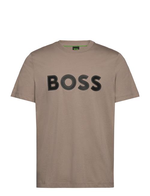 Se BOSS Tee 1 BOSS Brown ved Booztlet