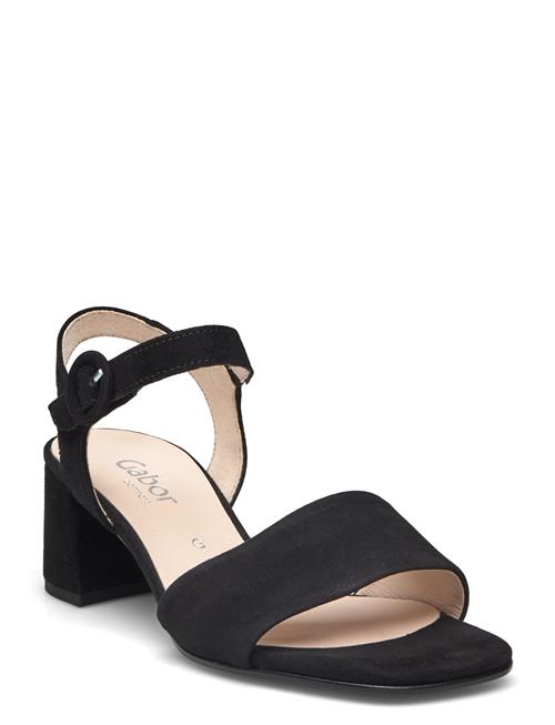 Se Gabor Ankle-Strap Sandal Gabor Black ved Booztlet