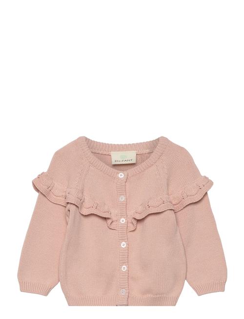 En Fant Cardigan Knit En Fant Pink