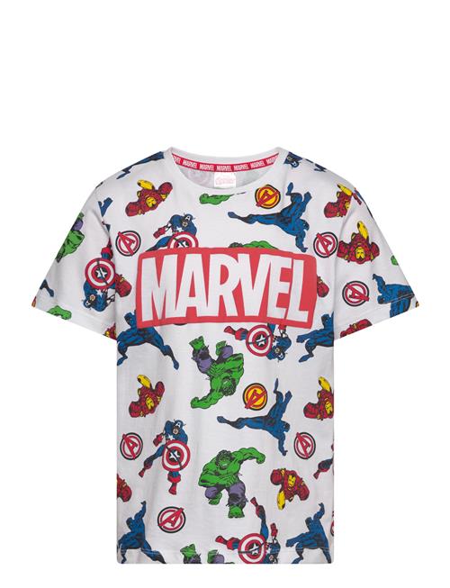 Marvel Tshirt Marvel White