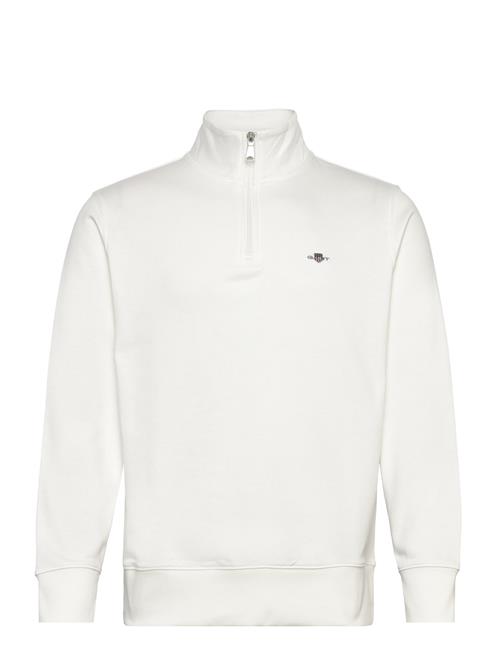 GANT Emb Archive Shield Half Zip GANT White