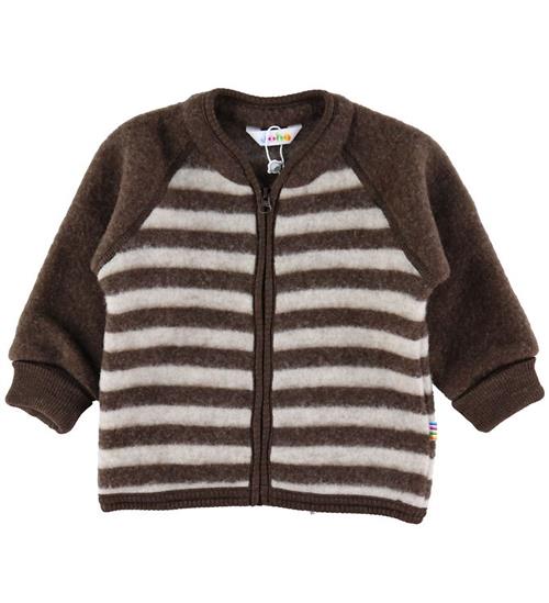 Se Joha Cardigan - Uld - Brun ved KidsWorld