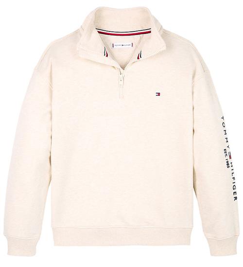 Tommy Hilfiger Tommy Hilfiger Sweatshirt - Essential Half Zip - Calico Heather