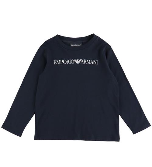 Emporio Armani Bluse - Navy/Hvid