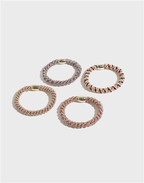 Vero Moda - Mønstret - Vmstella Hair Elastics 4-Pack