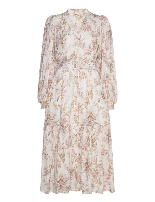 by Ti Mo Bohemian Midi Dress By Ti Mo White