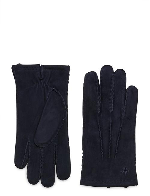 Morris Morris Suede Gloves Morris Blue