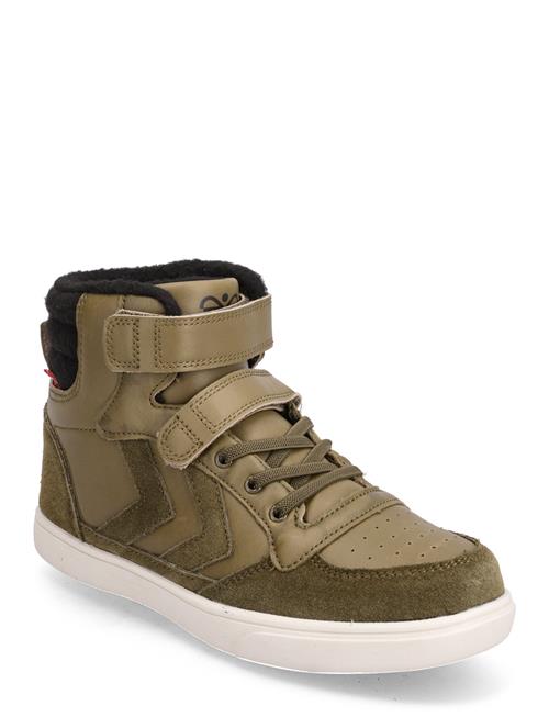 Hummel Stadil Winter High Jr Hummel Khaki