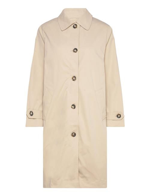 b.young Byamona Mac Coat - B.young Beige