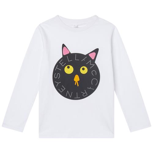 Se Stella McCartney Kids Logo Langærmet T-shirt Hvid | Hvid | 6 years ved Babyshop